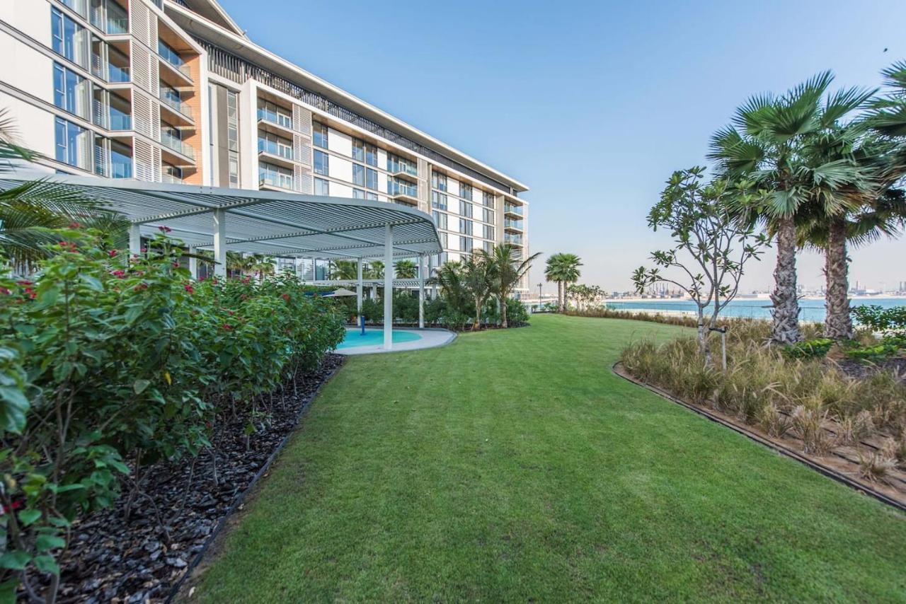 Posh 2 Bedroom Oceanfront Apt In The Heart Of Bluewaters Island Dubái Exterior foto