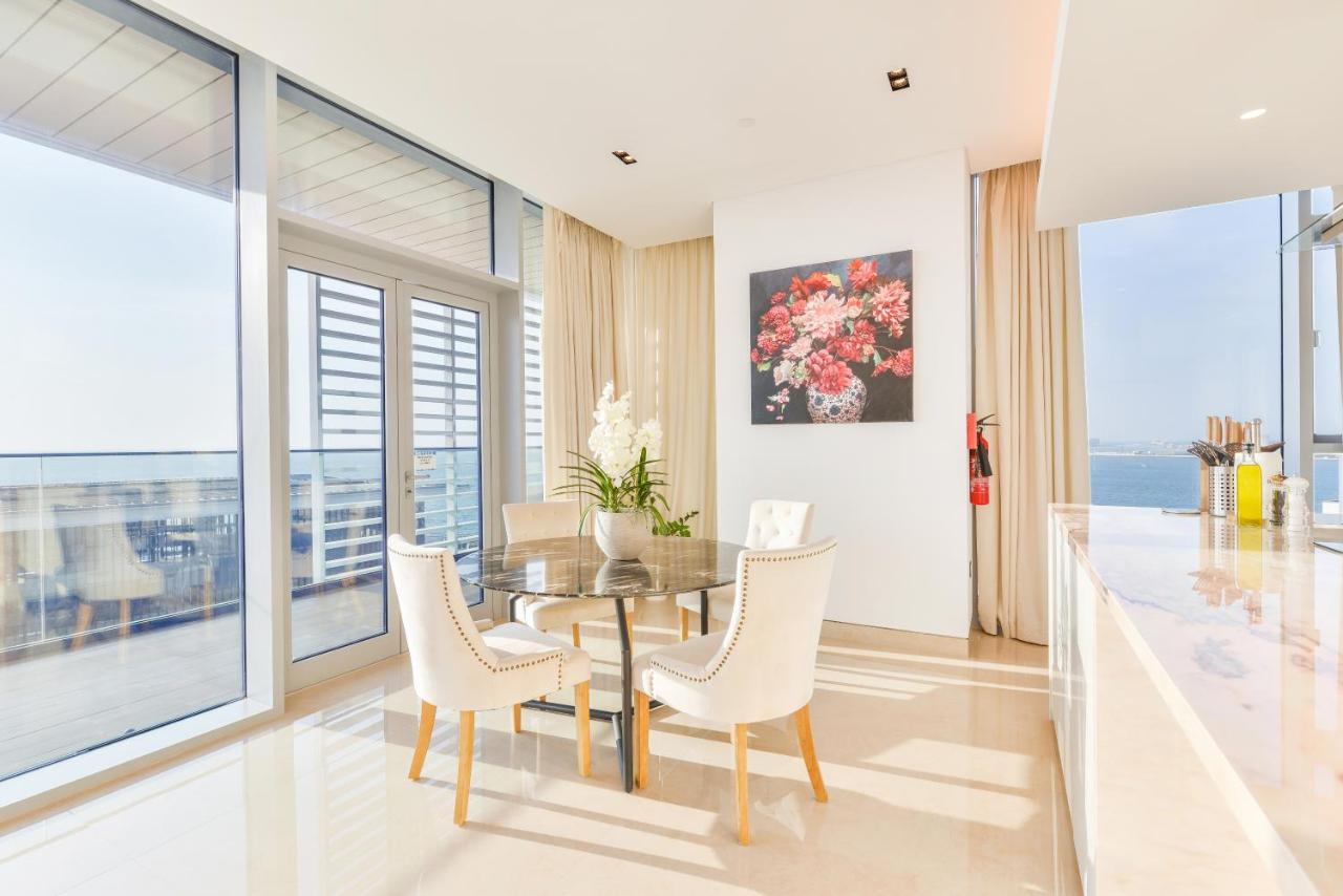 Posh 2 Bedroom Oceanfront Apt In The Heart Of Bluewaters Island Dubái Exterior foto